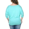 thumbnail image 2 of Women's Plus Size Dolman Top, 2 of 3