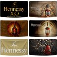 thumbnail image 2 of Cortina de poliéster con estampado digital de cerveza con bandera de Hennessys de 2 x 3 pies y 3 x 5 pies para decoración, 2 of 5