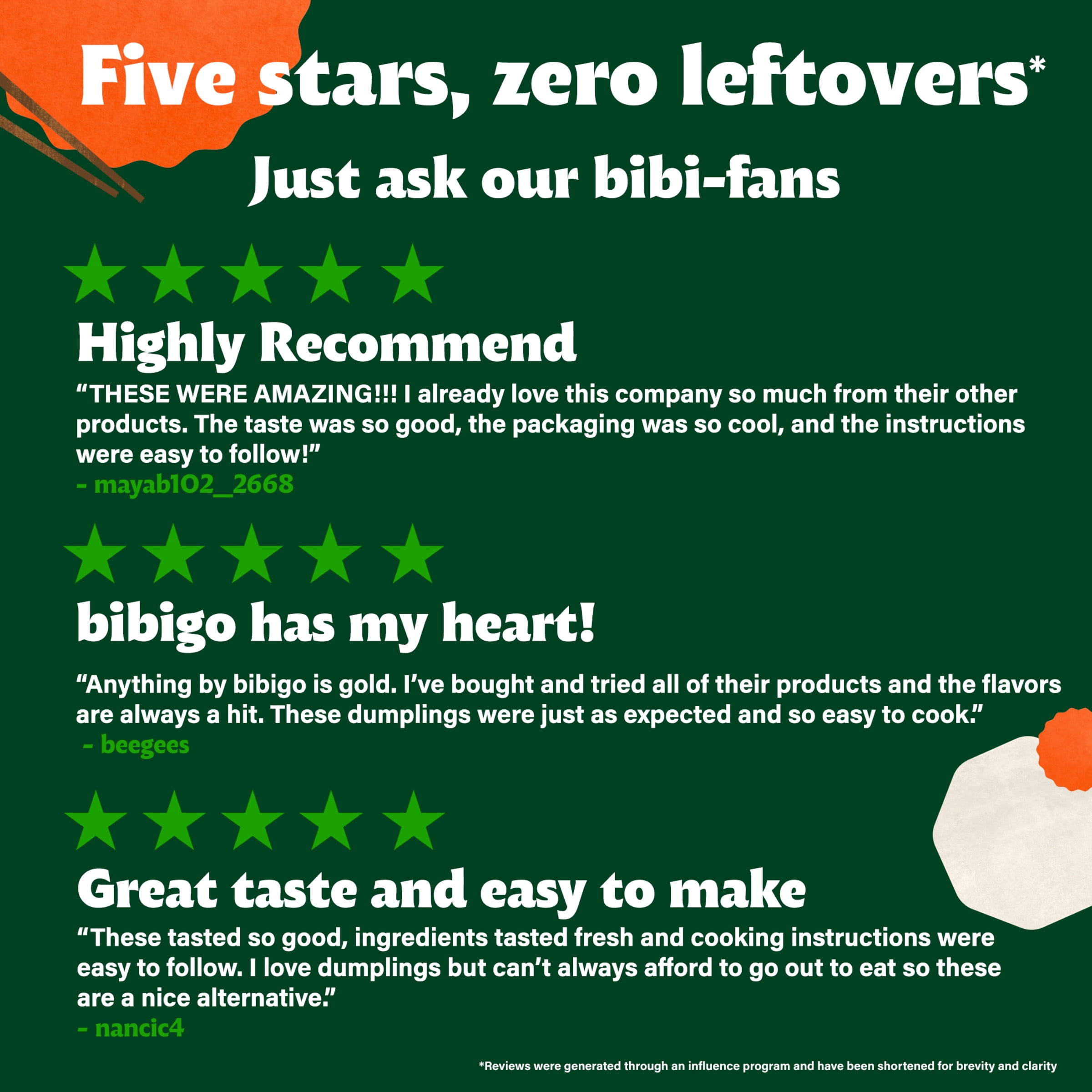 Boulettes vapeur de poulet et légumes bibigo 187GR