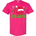 thumbnail image 3 of Inktastic Pappy Claus with Christmas Santa Hat and Snowflakes T-Shirt, 3 of 5