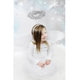 thumbnail image 4 of Darware Angel Wings and Halo Sets (2 Sets); Dress up Costumes for Christmas Pageants, Halloween, Creative Play and More White, Silver, 4 of 9