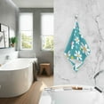 thumbnail image 2 of Yayeee 100% Cotton Hand Towels for Bathroom 16" x 28" Soft Absorbent Kitchen Towel, Small Daisy, 2 of 7