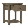 thumbnail image 6 of Bowery Hill Modern Wood Accent Table in Knotty Gray Oak, 6 of 17