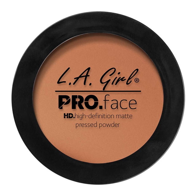 Polvo prensado L.A. Girl Pro.face Matte Chestnut GPP614 x3