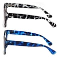 thumbnail image 4 of 2 Pairs Women Bold Round Reading Glasses - Anti Blue Light Blocking Readers +1.50, 4 of 5