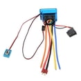 thumbnail image 4 of RC ESC, controlador de velocidad electrónico, fácil, compatible, portátil, con un solo clic, para modelo de automóvil, controlador, cosas electrónicas, al aire libre, ANGGREK AC7540, 4 of 8