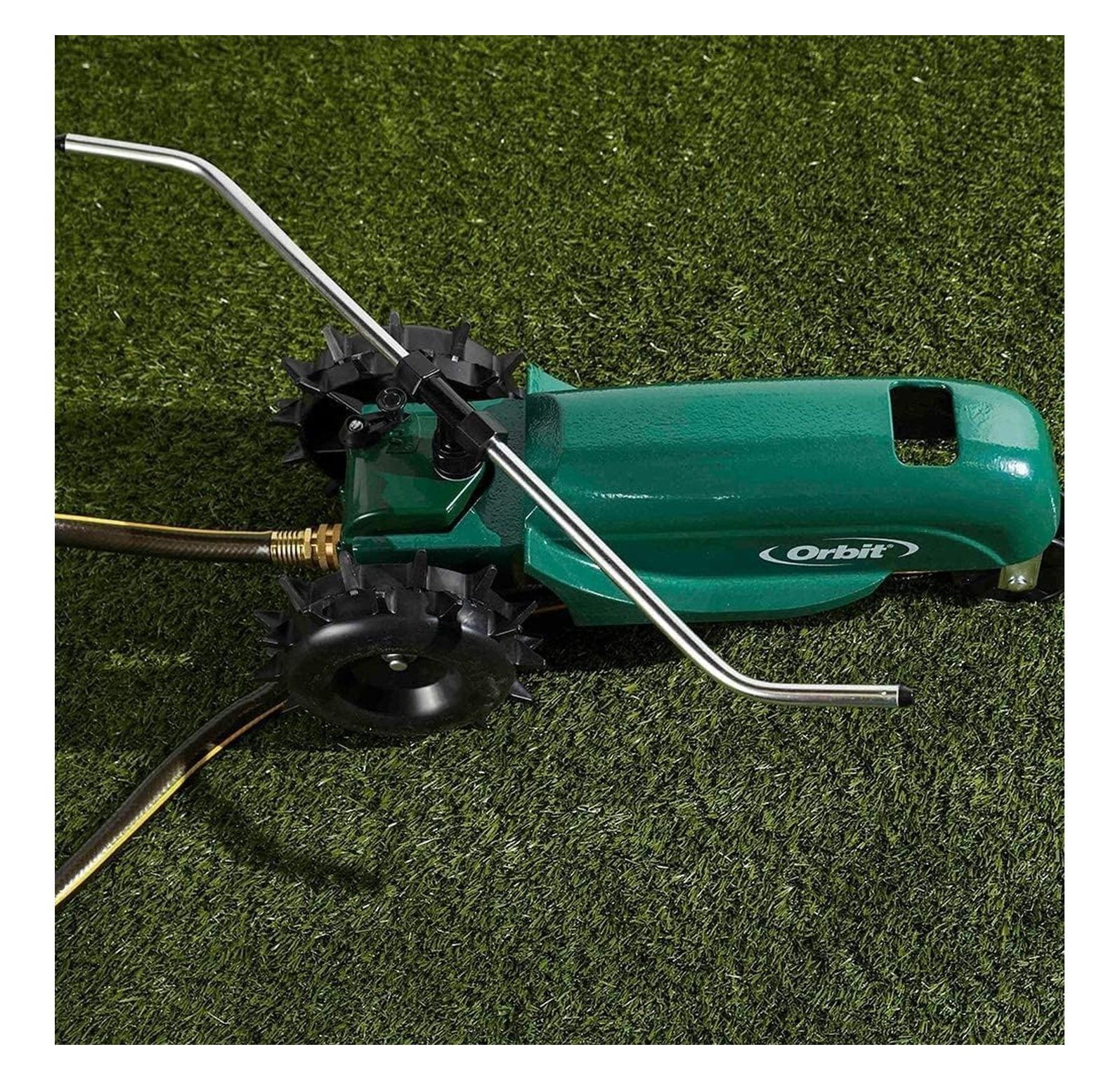Traveling Sprinkler, Green (Traveling Sprinkler Arms & Tee Replacement)