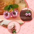 thumbnail image 4 of Cherry Bag Charm Disco Ball Mirror Cherry Keychain Purse Charm Cute Cherry Charm, 4 of 8