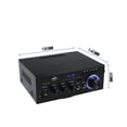 thumbnail image 3 of Digital Bluetooth Amplifier MP3 Channel 2.0 Sound Power Home Automotive Car for Speakers, 3 of 5