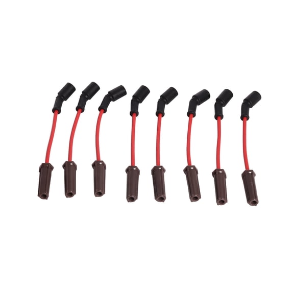Spark Plug wire set compatible with Chevrolet 1999-2009 Silverado 1500 Tahoe Suburban 1500 Avalanche 1500 GMC 1999-2007 Sierra 1500 Yukon Sierra 2500 HD V8