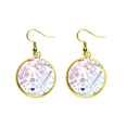 thumbnail image 1 of headset combination music pattern illustrate ear dangle en drop earring jewelry woman, 1 of 3