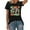 Black, variant on Tops for Women Trendy T Shirts Women Blank Teal Color T Shirts Long Sleeve Blouses Junior Top Blouse Teen Girl Ladies Long Sleeve Summer Tops Tech Clothes Lady Tee Short Women's Tee Green M