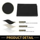 thumbnail image 5 of Parche de Reparación de Cuero para Tapicería de Cuero Unique Bargains 274x137cm para Asiento de Automóvil Barco Sofá Sillones Interior Moldura DIY Negro 1 Pcs, 5 of 7