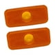 thumbnail image 5 of 2 luces de laterales, luces de posición laterales, repuestos multiusos, LED ámbar resistente, reemplazo directo para RV 1671689 MK7, 5 of 9