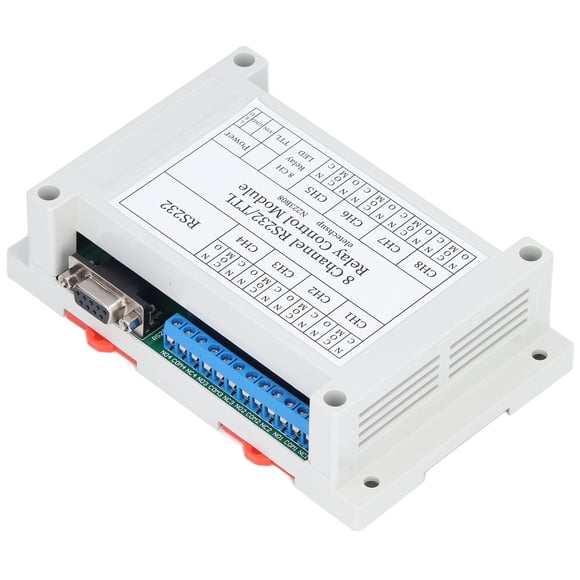 Módulo de relé NikouMX N223B08 8CH DC 12V Interruptor de control remoto