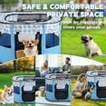 Large Dog Pet Cat Playpen Tent, Portable Pet Playpen Puppy/Cat Mesh