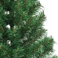 thumbnail image 5 of vidaXL Demi-Arbre de Noël Artificiel avec Support Vert 180 cm PVC, 5 of 5