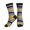 3 Black, variant on Mens Crew Socks Womens Thin Blue Line Flag Art Workout Training Athletic Socks