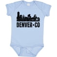 thumbnail image 3 of Inktastic Denver Colorado Skyline Grunge Boys or Girls Baby Bodysuit, 3 of 5