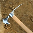 thumbnail image 6 of ievspot Stainless Steel Double Headed Pickaxe ,Loosening Soil Digging Multifunctional Mattock Pickaxe Gardening Tools, 6 of 8