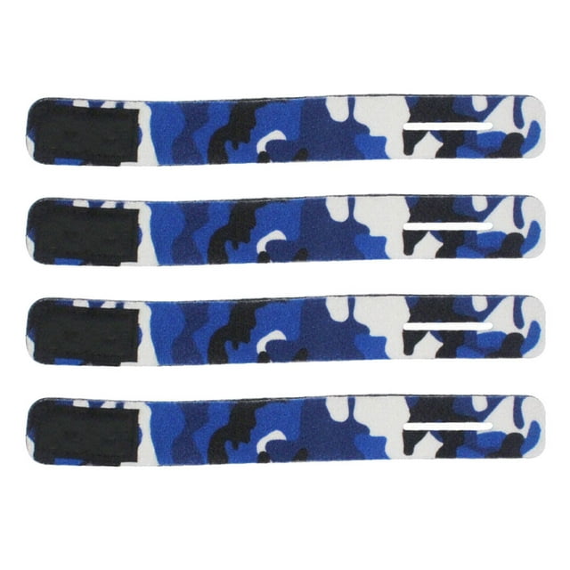 Eigraketly 4 Uds. De correas para caña de pescar, tirantes para atar, cinturones de sujeción, gancho para cinturón, varillas de bucle, Pescar Camuflaje