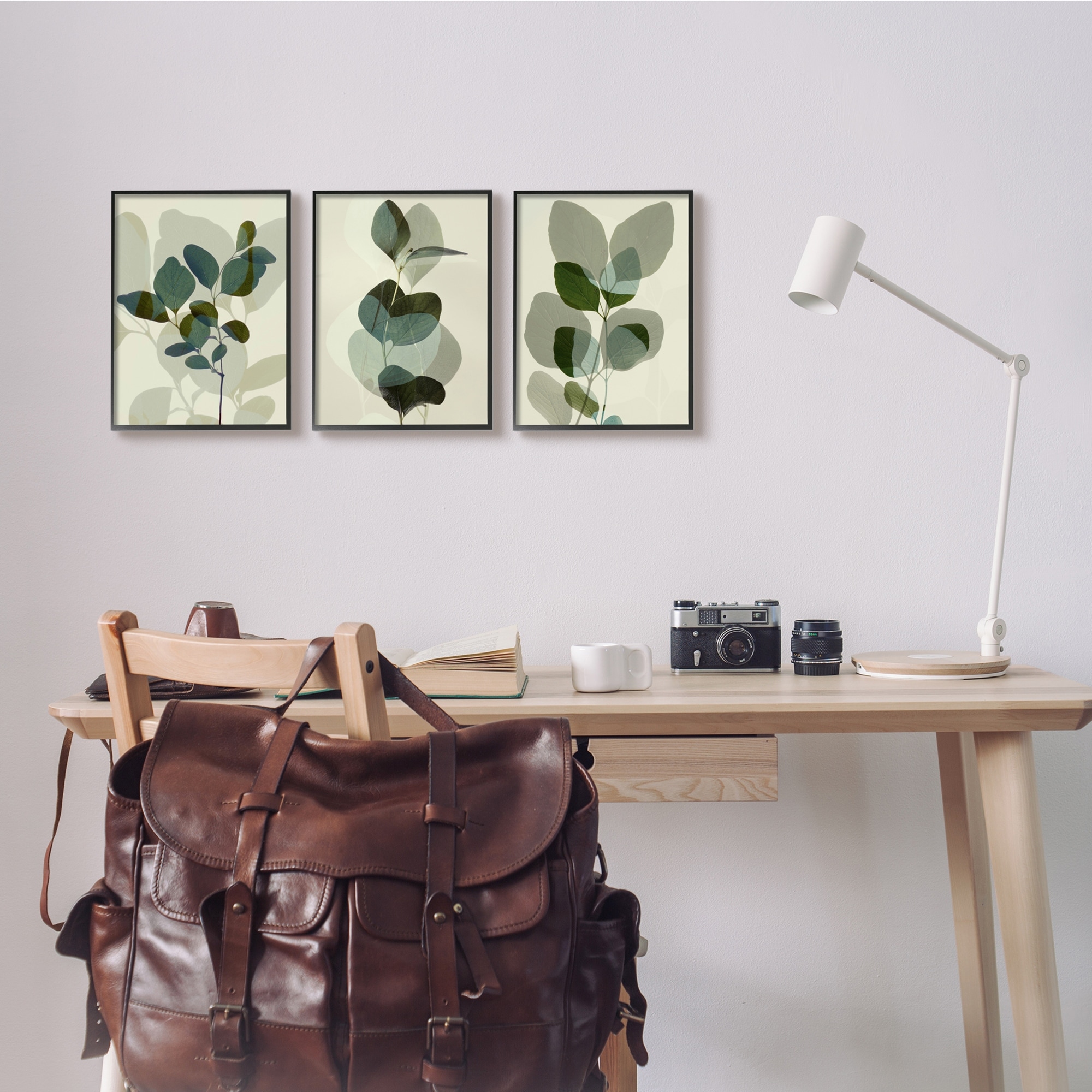 Stupell Industries Modern Forest Plant Photography Overlapping Foliage Shadows, 11 x 14, Design by Ian Winstanley
