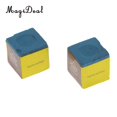 thumbnail image 1 of High Quality 2 Pcs Cubes Pool Cue Tip Table No-Slip Chalk Snooker Billiard Indoor Funny Sport Accessory Practice Tools Blue, 1 of 6