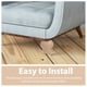 thumbnail image 3 of Pata de sofá: Pata redonda de madera maciza - Reemplazo de pata de sofá decorativa de estilo francés - Pata de mesa para mesa de centro - Decoración de sala de estar, 3 of 8