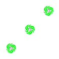 thumbnail image 4 of bedienty RISK Headset Cover High Strength Wear-resistant Stem Top Caps 28.6mm Front Fork Cycling Headset Accessories Coated Surface Green Cyclone 3Set, 4 of 6