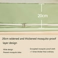 thumbnail image 2 of Mosquito Net for Bed, Portable Mongolian Travel Tent, with Double Door with Bottom, Breathable Mosquito Net Tent for Bedroom and Adult Beds, 2 of 7