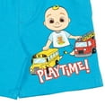 thumbnail image 4 of CoComelon JJ Toddler Boys French Terry 2 Pack Shorts Infant to Toddler, 4 of 5