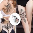 thumbnail image 5 of piezas de tatuajes temporales para arte corporal, pegatinas de tatuaje para brazo, tatuaje para adultos, chica Sexy, 5 of 5