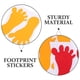 thumbnail image 3 of HEALEEP 10 Pares Pegatinas De Huellas Para Autoadhesivas Ideales Para Y Escuela, 3 of 6