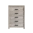 thumbnail image 6 of Picket House Furnishings Keely 5-Drawer Chest in White, 6 of 10