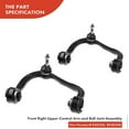 thumbnail image 3 of A-Premium 12Pcs Front Suspension Kit Upper Control Arm Lower Ball Joint Sway Bar Link Outer Inner Tie Rod Compatible with Ford F-150 F150 2005-2008 Lincoln Mark LT 2006-2008 2WD, 3 of 8