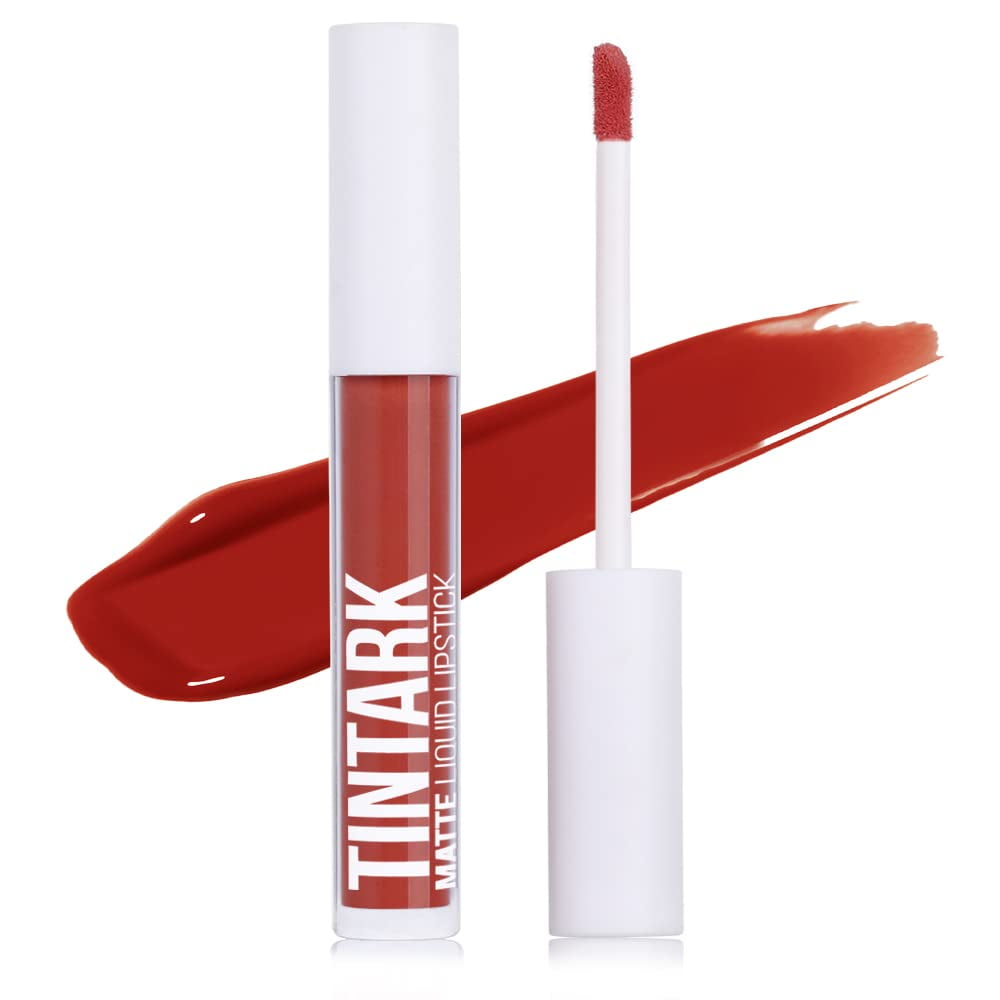 Tintark Velvet Feel Lip Stain Longwear Matte Liquid Lipstick with