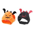 thumbnail image 4 of relayinert Polyester Dog Halloween Devil Hat Halloween Holiday Safe And Comfortable Easy To Wear And Wash orange 1Set, 4 of 6