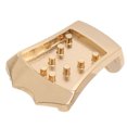 thumbnail image 2 of Mandolin Tailpiece Replacement, Mandolin Tailpiece Professional  For 8 String Vaulted Mandolins Gold, 2 of 8