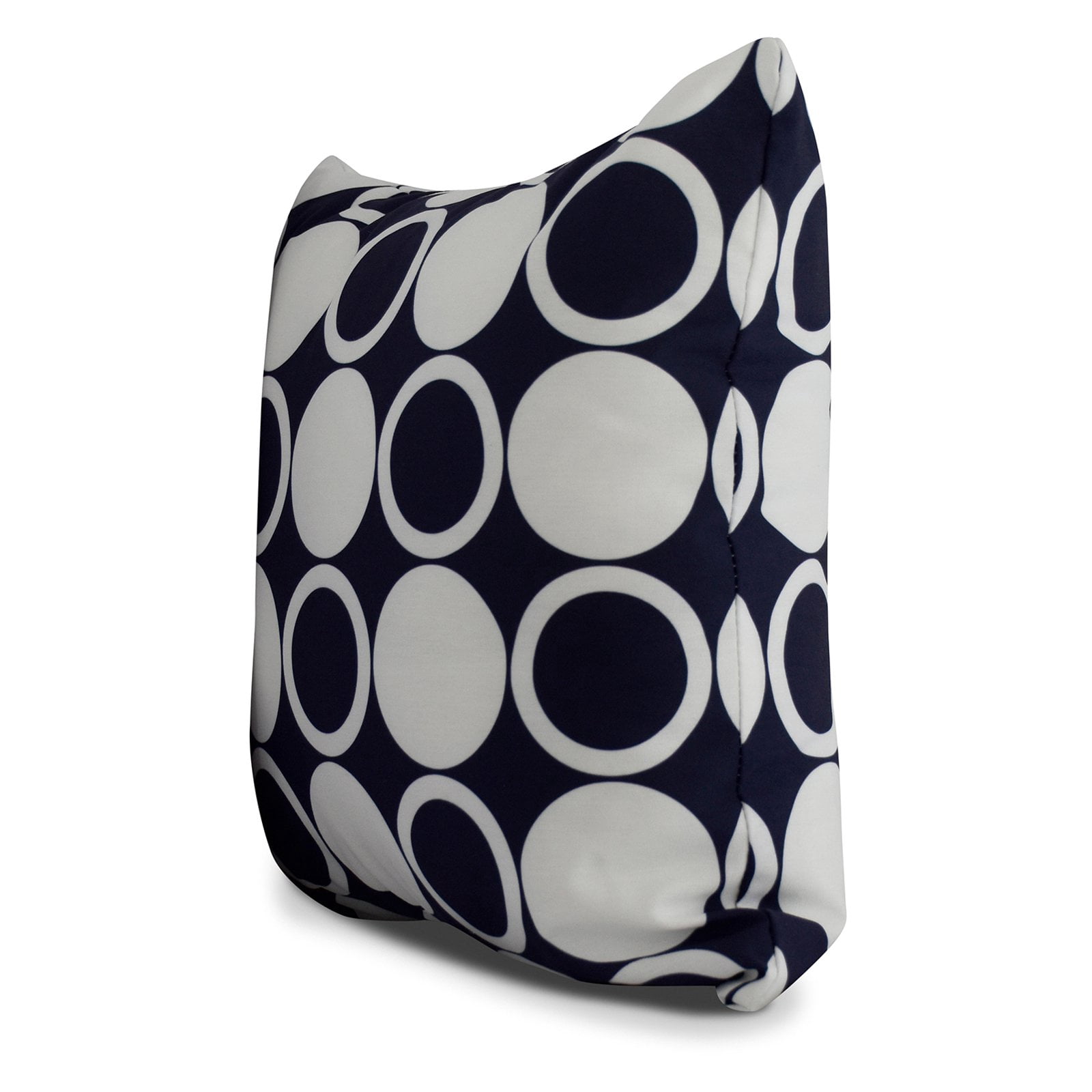 Simply Daisy, 16 x 16Inch, Small Modcircles, Geometric Print Pillow, Purple