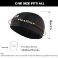thumbnail image 4 of Cooling Skull Caps Helmet Liner Under Helmet Cycling Motorcycle Hard Hat Sweat Liner for Men Women, 4 of 10