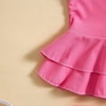 thumbnail image 7 of Hienoo Newborn Girls Tankini Swimsuit Ruffle UPF 50+ Bathing Suit Beach Swimwear, 2-Piece, 7 of 7