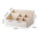 thumbnail image 4 of Caja de almacenamiento de cosméticos, estante para el con acabado de escritorio, función múltiple de 6 rejils Zulema Organizador de escritorio, 4 of 8