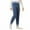 ZA-Blue-kids todays daily deals, variant on MKOSPLRT Sherpa Fleece Lined Leggings Kids 2-15Y High Waist Warm Thermal Pants Joggers Solid Slim Fit Winter Leggings for Girl Boy