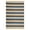 Denim, variant on nuLOOM Alisia Flatweave Stripes Jute Runner Rug, 2' 6" x 8', Off White