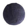 thumbnail image 3 of Manta de pelota de yoga para pilates, manta de pelota de ejercicio, portátil con asa, sentado gris oscuro 55cm, 3 of 9