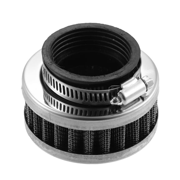 Unique Bargains Universal 40-42mm Air Filter Cleaner Round Tapered Replacement for Motorcycle Silver Tone