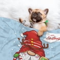 thumbnail image 3 of XMXY Dog Throw Blankets, Soft Cozy Cute Gnome Santa Gingerbread Pet Blankets for Couches Machine Washable for Indoor Cats Dogs, Large Size, 3 of 8