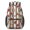 Pioneer Flower Floral Print Pattern-1, variant on Pioneer Flower Floral Print Pattern 17" School Backpacks for Teens,Waterproof Oxford Fabric,S-Shape Padded Straps for School,Travel,Hiking,Camping