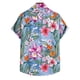 thumbnail image 5 of Hombres Casual Botones Playa Sin posicionamiento Estampado Turndown Camisa de manga corta Blusa Pompotops oipoqjl49418, 5 of 8