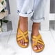 thumbnail image 1 of Sandalias de suela blanda de Eva para playa y verano, zapatillas de piel sintética con plataforma gruesa para mujer Wmkox8yii ytu10380, 1 of 5